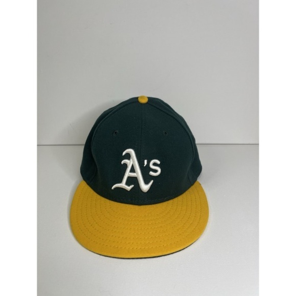 Vintage New Era Oakland Athletics Snapback Hat Cap Adult 7 1/4 MLB
